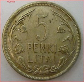 Litouwen KM 78-1925 voor